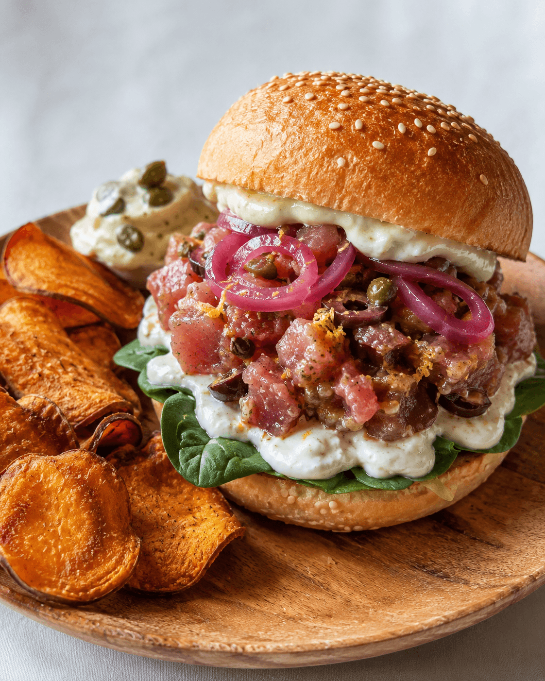 Tuna burger